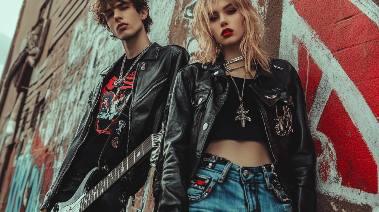 Comment porter le cuir avec style : les secrets d’un look rock