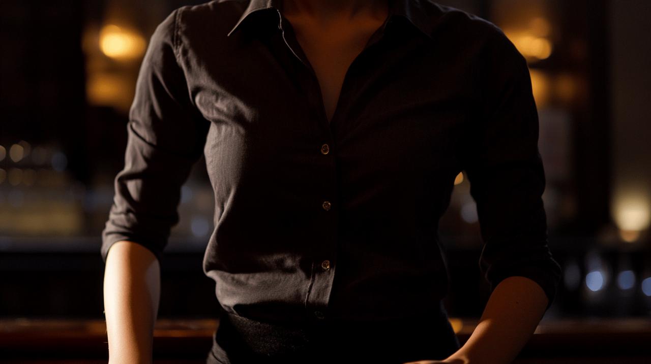 Les Tours-de-Bras Chemise Barman Moderne revolutionnent le confort des professionnels du bar