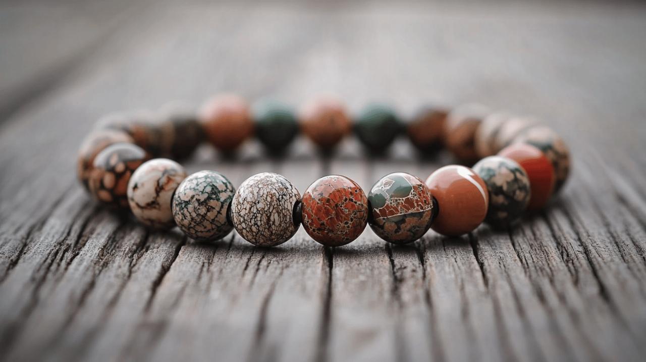 5 facons de matcher votre bracelet shamballa jaspe paysage avec votre garde-robe